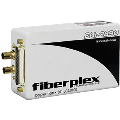 Patton FiberPlex FOI-2890 6-Channel RS-232 and Relay to Fiber Converter and Isolator